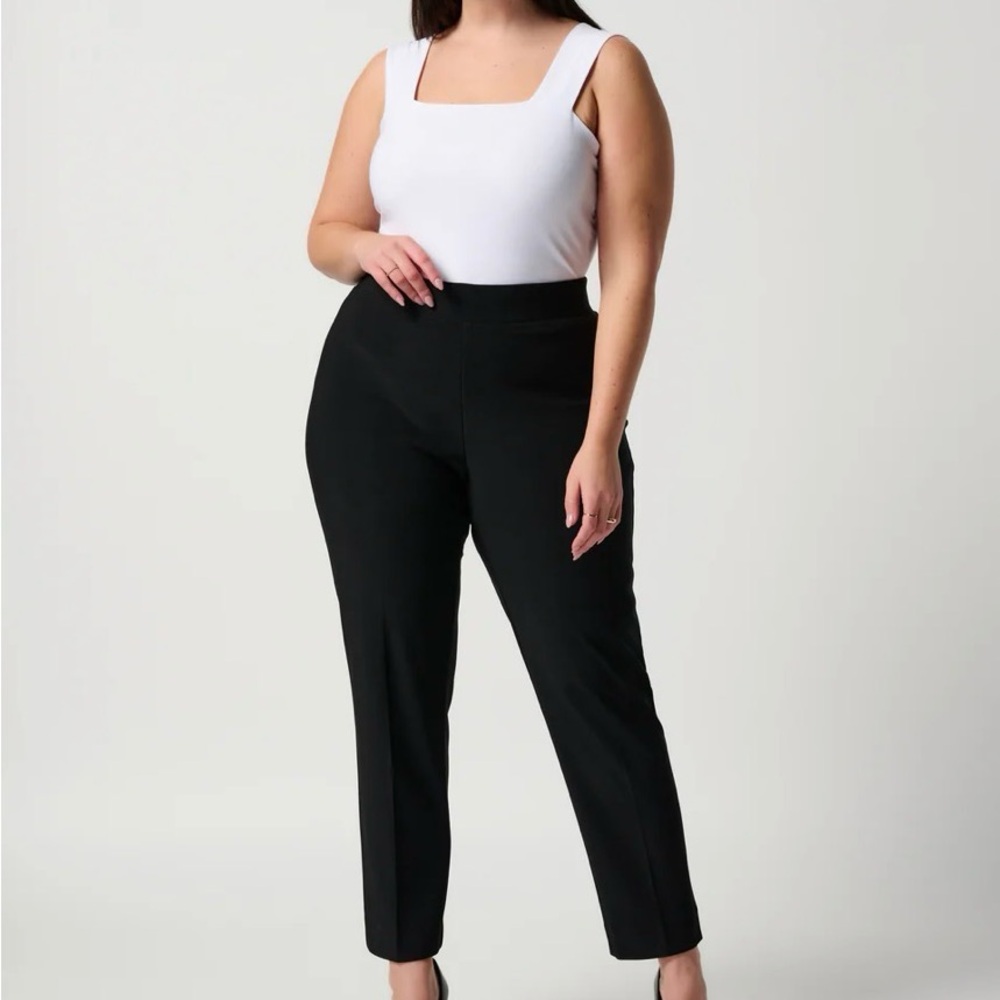 Joseph Ribkoff Black Straight Leg Pants - 14
